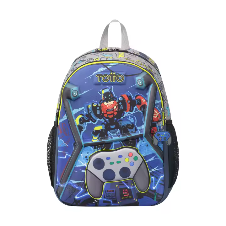 Totto Mochila escolar Monark -Dimensiones:31.5 x 44 x 12 cm-Material: Poliester - 1