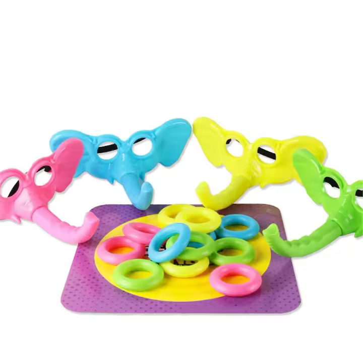 Rings Board Game Intelligence Throw Circle Funny Game Toy For Kids-In Stock - 1