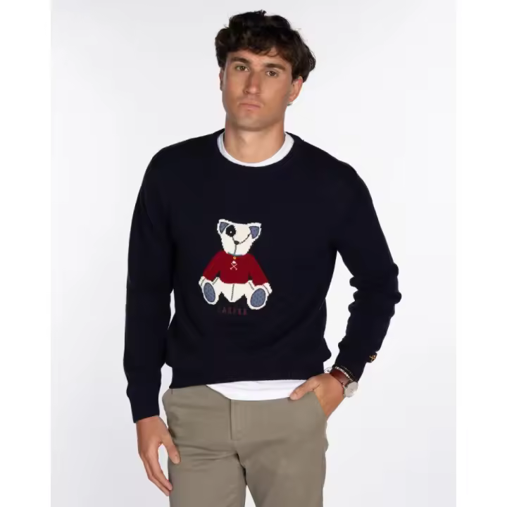 Jersey Teddy azul marino de Harper & Neyer - 1