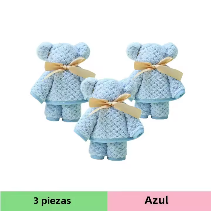 Toalla De Baño Absorbente Y Suave De Velocidad De Secado Rápido 30/75CM Regalo De Cumpleaños Y Boda Decorativa Para Rostro Material De Velours Coral - 1