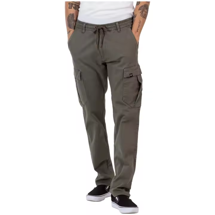 Pantalon Largo Reell Reflex Easy Cargo Olive - 1
