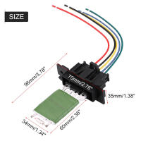 Resistente Al Aire Acondicionado Para Fiat Grande Punto Qubo Motor De Engranaje Con Enchufe De Reparación De Cableado Pieza De Repuesto Automotriz - details 4