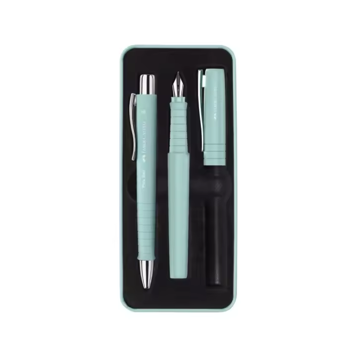 Faber-Castell - Poly Ball Set Negro, Azul claro 3 pieza(s) 241053 - 1