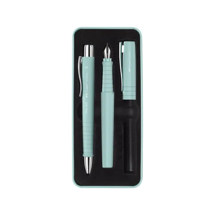 Faber-Castell - Poly Ball Set Negro, Azul claro 3 pieza(s) 241053 - 1