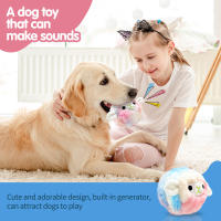 Juguetes Para Perros De Peluche Espinoso Sonidos Chillidos Alpaca Adorable Masticar Dientes Compañía Para Todos Los Tamaños De Perros - details 1