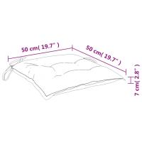 vidaXL Cojines para silla 2 uds tela Oxford multicolor 50x50x7 cm - details 7