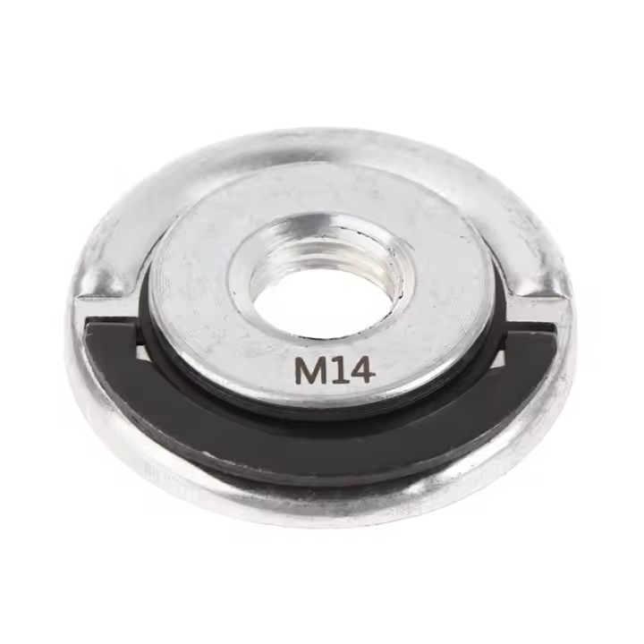 Placa De Presión De Torno Universal M14 Accesorio De Reemplazo Para Amoladora De Ángulo Con Juego De Tornillos Y Bucle Rápido - 1