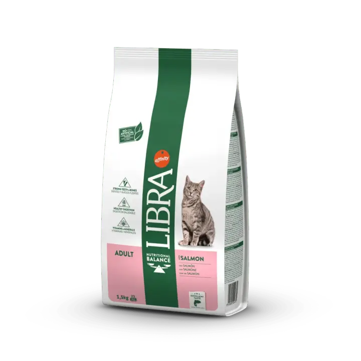 Libra Adult Salmon - Pienso para Gatos Adultos de Salmon - 1