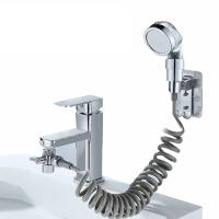 Juego De Grifo De Ducha Con Mangos Extensor De Grifo Para Baño Y Cepillo De Dientes Artificio De Hierro Fundido Tapa De Grifo - details 0