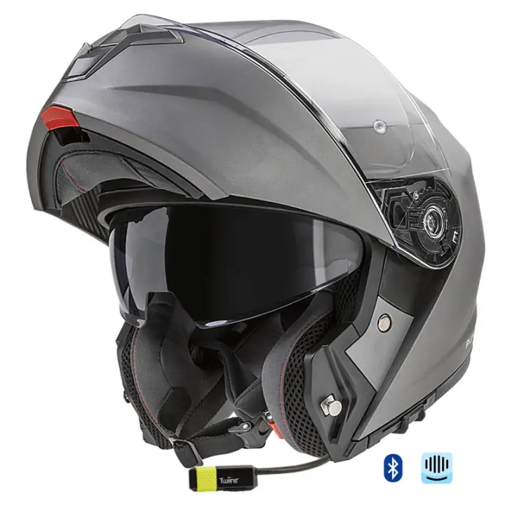 Casco de Moto Modular Garibaldi G100 Antracita Mate Bluetooth-Intercom Integrado - 1
