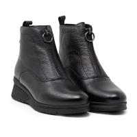 TINA KIZ 7612 Botines casual  mujer 34563 24I BOTIN CREMALLERA CENTRAL NEGRO - details 0
