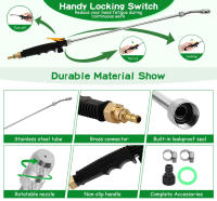 Pala De Riego Ajustable De Acero Inoxidable 28 Pulgadas Con Conector De Cobre De 3/8' Duradero Ligero Boquilla De Riega Para Jardín - details 3