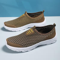 Zapatos De Correr Para Hombre 2024 Transpirables Deportivos Al Aire Libre Zapatillas Ligeros Cómodas Para Entrenamiento Y Uso Diario Material Superior De Malla - details 6
