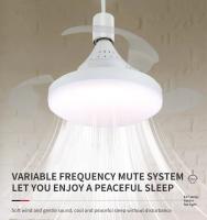 Lámpara De Techo Pequeña Multifuncional LED Moderna Con Control Remoto Silencioso Y Ventilador Invisible Para Sala De Estar Oficina Estudio 40cm - details 15