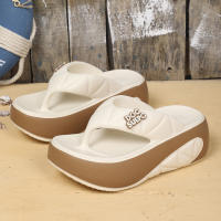 Sandalias De Verano Para Mujer Con Plataforma Gruesa Y Tacón Medio Comodidad Suave Moda Casual Para Playa Y Vacaciones Zapatos Simples De Exterior - details 5