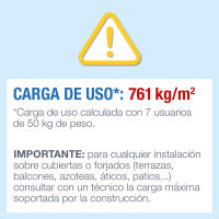 Piscina desmontable Graphite Grey Panel INTEX - 478x124 cm, 16.500 litros - details 6