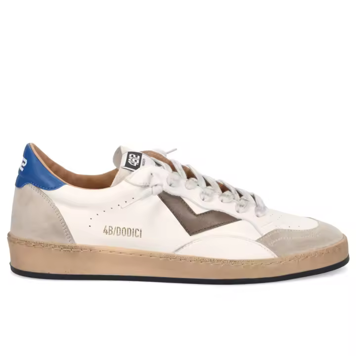 4B12 Play New Zapatillas de deporte para hombre Blanco, Blanco y Azul en PLAY.NEW-U105 - 1
