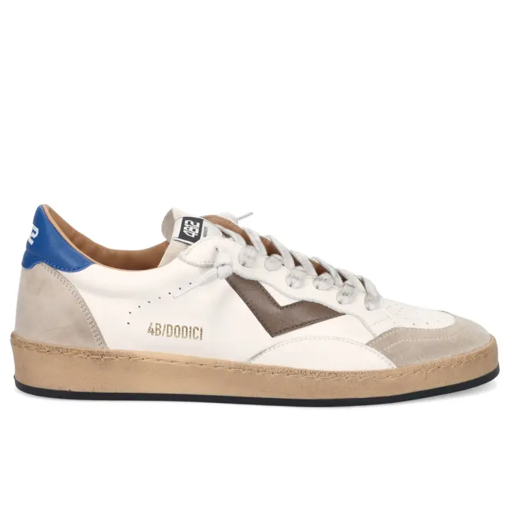 4B12 Play New Zapatillas de deporte para hombre Blanco, Blanco y Azul en PLAY.NEW-U105 - 1