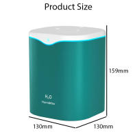 Humidificador De Escritorio USB 2000ML Doble Pulverización Con Aceite Esencial Aromaterapia Espuma Fría Para Cuidado De La Piel Purificador Para Hogar Oficina - details 8