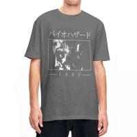 Camiseta De Algodón 100% Respirable Para Hombre Estilo Harajuku Y2K Con Diseño De Residented Eviled T-shirt Oversized Para Playa Y Uso Diario - details 15