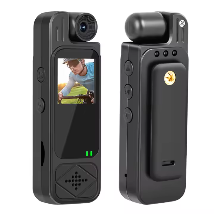 Cámara De Deportes HD1080P Mini Portátil Cámara Digital Pequeña Con Visión Nocturna Infrarroja Grabadora De Video Para Policía - 1