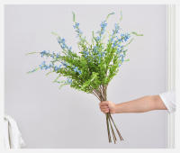 Plantas Artificiales De Hierba De Sal Verde De 85CM Para Decoración De Hogar Boda Fotografía Props Estilo Pastoral - details 14