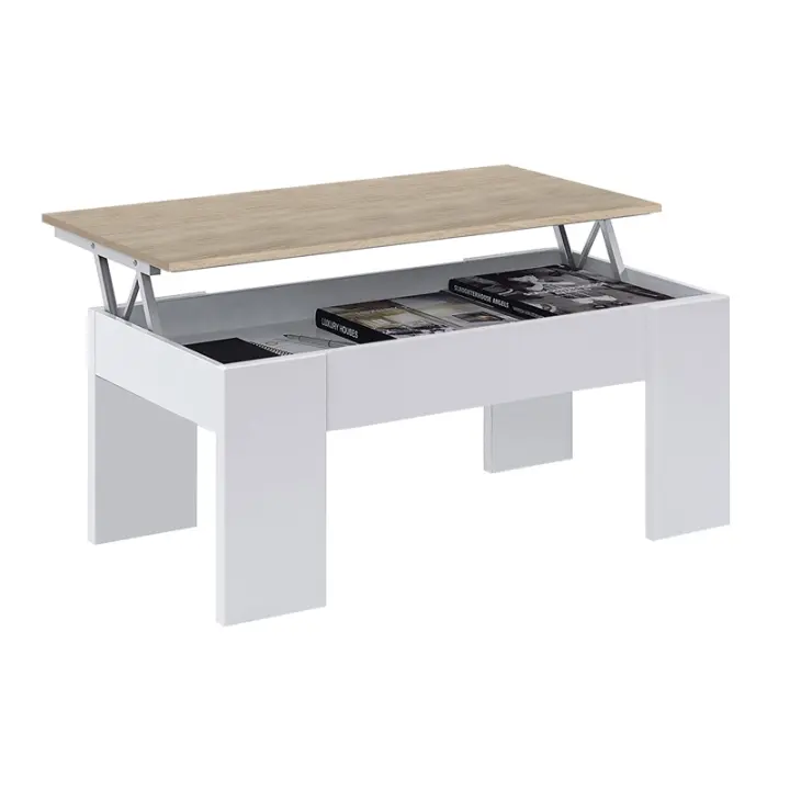 Habitdesign -Mesa de centro elevable Low Cost - 1