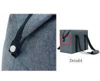 Nueva bolsa aislante plegable de gran capacidad, bolsa de hielo para exteriores, portátil, de aluminio, para mantener la frescura en el picnic. - details 22