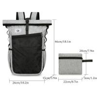 Nueva Mochila Plegable Impermeable De Gran Capacidad Para Camping Senderismo Viajes Deporte Unisex Color Como Mostrado - details 38