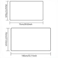 Juego De Toallas De Baño Con Estampado Rayado Suave - Microfibra Absorbente Y Secado Rápido Toallas Para Rostro Y Manos Para Spa En El Hogar Tamaño 70x140cm Y 35x75cm - details 1