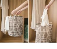 Cesta De Ropa Grande Plegable Y Autónoma Con Manijas Largas Para Lavandería Bolsa De Lavar Ropa Impermeable Para Dormitorio - details 6