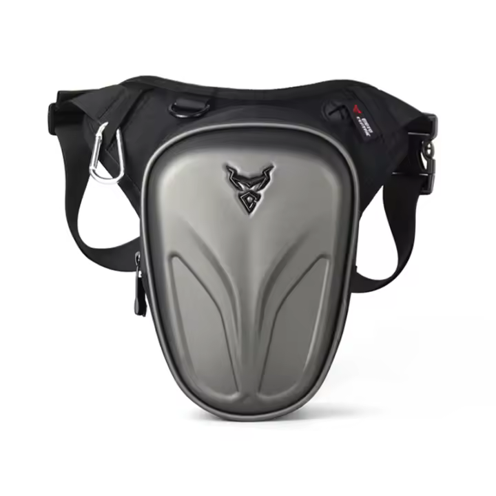 Bolsa De Motocicleta Para Hombres EVA Carcasa Dura Mochila De Cintura Para Teléfono Móvil Bolsa De Pierna Motorizada Impermeable De Alta Capacidad - 1