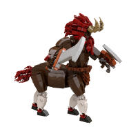 Kit De Bloques De Construcción MOC 'Respiración De La Vida Salvaje': Centauro León Lynel Figura Roja Bokoblin Juguete DIY Para Niños Modelo De Ladrillo Juego Compatible Con Lego - details 7