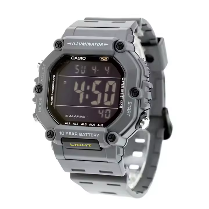 ​reloj deportivo hombre Casio  AE-1600H-8BV  54,1 × 49,7 × 15,9 mm 10 años batería 100m WR 5 alarmas - 1