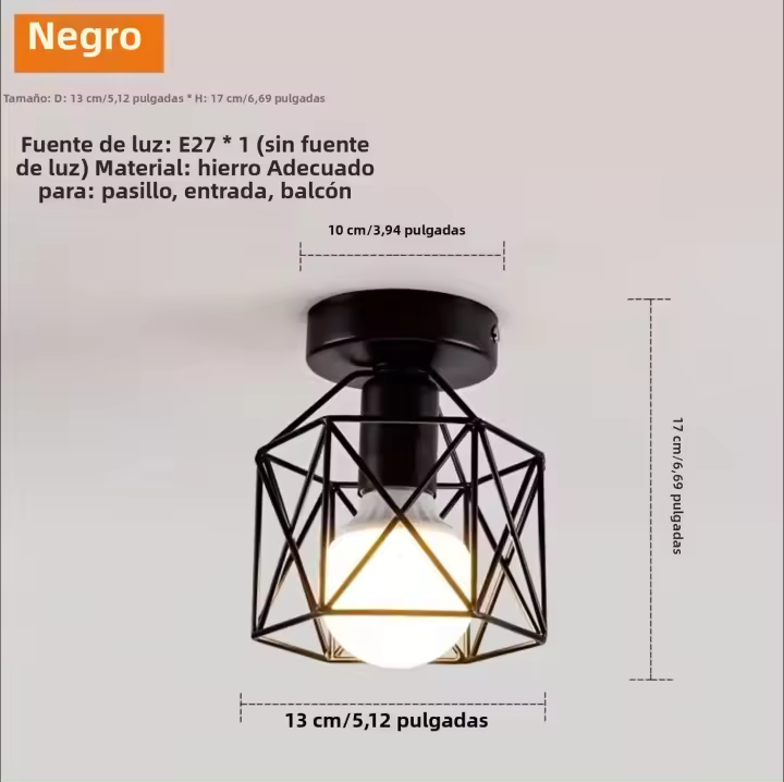 Lámpara De Techo Redonda LED 110V 220V Mini Lámpara De Pared Para Iluminación Interior Cocina Dormitorio Sala De Estar Baño Estilo Moderno - 1