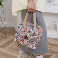 Bolsa De Almuerzo Grande Y Aislada Con Estampado De Dibujos Animados Bolso Termo Para Escuela Trabajo Viajes Y Picnics - details 15