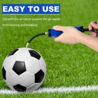 Bomba De Balón Multifuncional Portátil Con Agujas Y Boquillas Para Fútbol Baloncesto Voleibol Natación 1 Pieza - details 4
