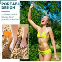 Cabezal De Ducha Para Perros Y Gatos Portátil De Silicona Accesorio De Agua Para Mascotas Ideal Para Paseos Camping Viajes a La Playa - details 10