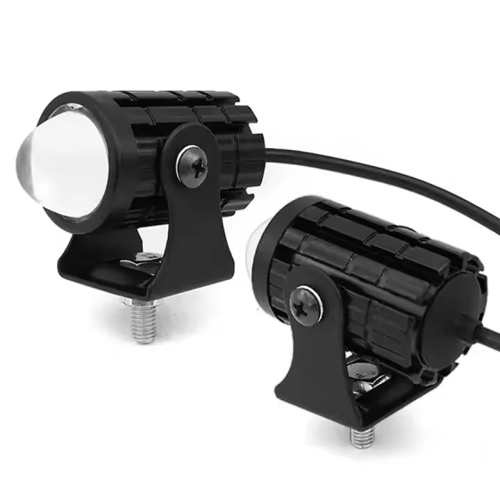 Faros LED De Moto 12V Universal Doble Color Para Carrocería De Camión SUV Barra De Luz De Trabajo Y Nebulosa Blanco Para Offroad Barco Y Camión - 1