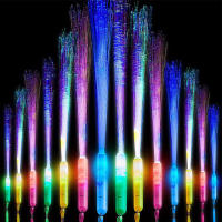 12/24/48Pcs Velas De Luz LED Para Fiesta Velocidad De Fibra De Luz Para Noche Propiedades De Fiesta De Navidad Cumpleaños Regalo De Boda - details 0