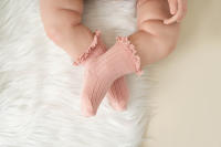 Calcetines Cortos Para Bebés Y Niñas De Algodón Suave Con Volante Y Flores Para Escuela Uniforme Infantil Para 0-8 Años - details 12
