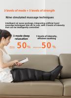 Masajeador De Pies Con Presión De Aire JAIYORL Mejora La Circulación Sanguínea Masaje Profundo De Relajación Muscular Con Control Manual Para Piernas Y Pies - details 3