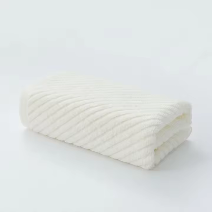 Toalla De Rostro Suave De Algodón 100% Para Adultos 13x28.74 Pulgadas Toalla De Mano a Cuadros Toalla De Cabello Deportiva Toallas De Baño Herramientas De Cuidado Facial - 1