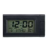 Reloj Digital Automático YOSOLO Con Display De Temperatura Adhesivo Self-Adejusable Ornamento Para Coche Medidas 1.6x3.9cm - details 4