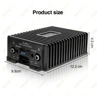 Amplificador DSP Para Coche Hi-Fi Booster De Audio Con Procesamiento Digital Para Altavoz Y Subwoofer Potencia Radio Estéreo Android Negro - details 10
