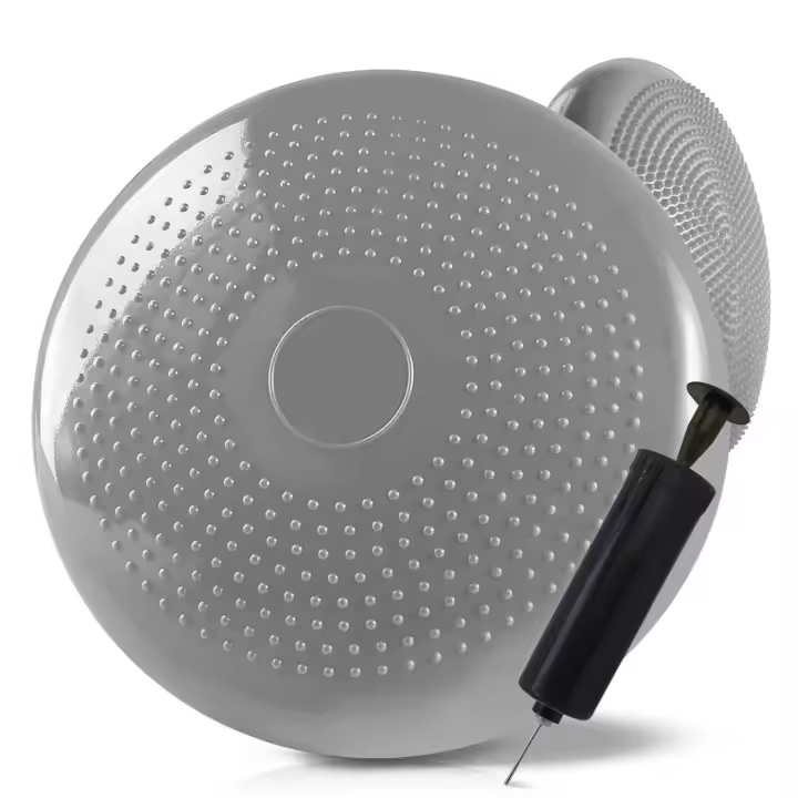Ociodual Cojín Hinchable Plata Disco con Bomba Goma PVC para Fitness Yoga Pilates Coordinación Rehabilitación Equilibrio - 1