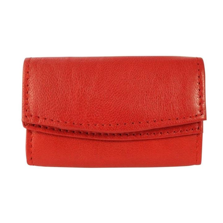 Excellanc® Cartera Unissexo Vermelha em Couro Genuíno - 3000172