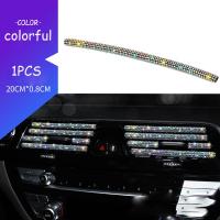 Molduras Decorativas Para Salida De Aire Acondicionado De Coche 20cm U Shaped Trim Strips Accesorios De Coche Diamante - details 3