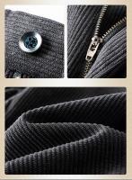 Pantalones Casuales De Corduroy Para Hombre Invierno Grueso Y Cálido Estilo Clásico Recto Trousers Térmicos De Fleece Moda Negocios - details 4