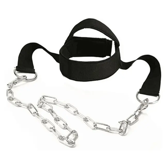 Almohadilla De Entrenamiento De Cuello Ajustable Para Ejercicios De Fuerza Y Peso En Gimnasio Correa De Entrenamiento De Cuello Y Cabeza Para Ejercicio Físico - 1